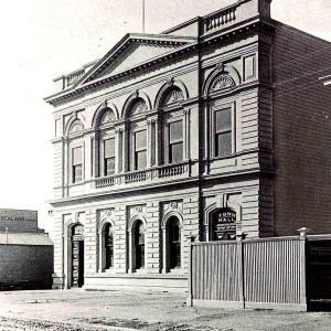 Hokitika Town Hall, 1869