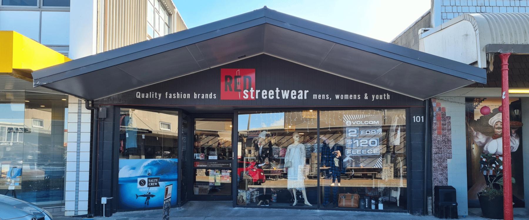 Red Streetwear Hokitika - 1